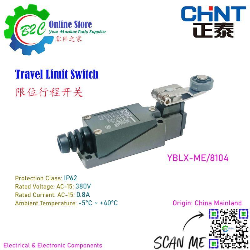 CHINT YBLX-ME/8104 Limit Switch Machine Axis Travel Rotating Arm Limit Switch with Roller Protection Switches 8108 正泰 转臂式 行程 限位 开关 微动 摆臂 滚轮