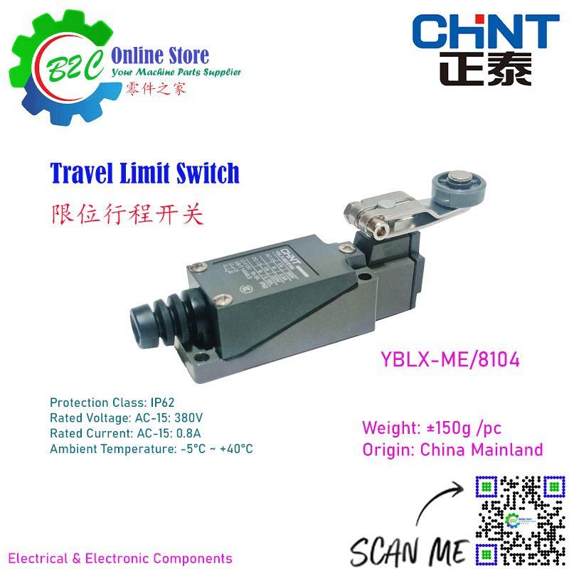 CHINT YBLX-ME/8104 Limit Switch Machine Axis Travel Rotating Arm Limit Switch with Roller Protection Switches 8108 正泰 转臂式 行程 限位 开关 微动 摆臂 滚轮